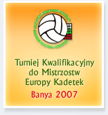 Turniej Kwalifikacyjny do Mistrzostw Europy Kadetek